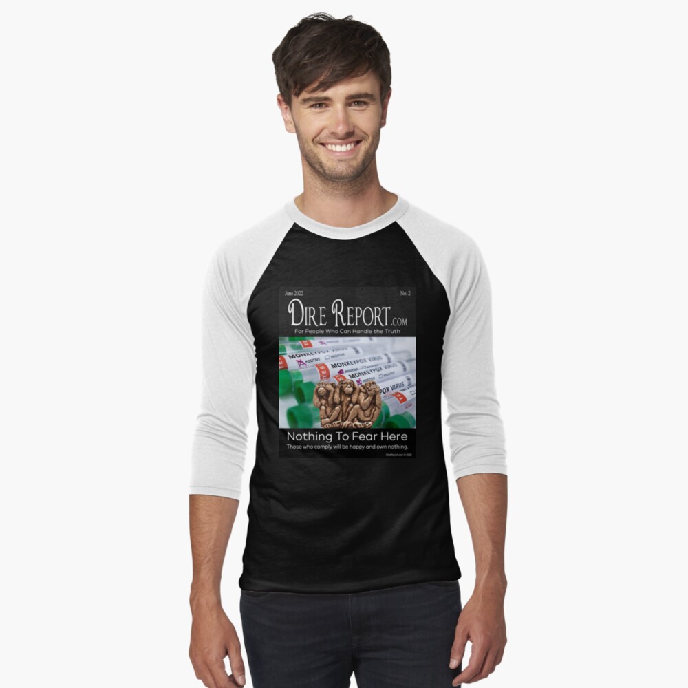 Item preview, Baseball ¾ Sleeve T-Shirt designed and sold by EyeMagined.