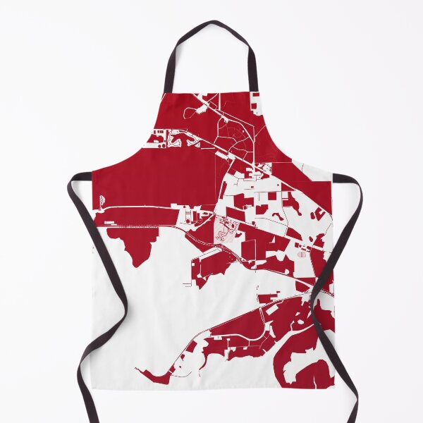 Artikelvorschau, Darwin Map Art red wine color Australia entworfen und verkauft von EpicMaps.
