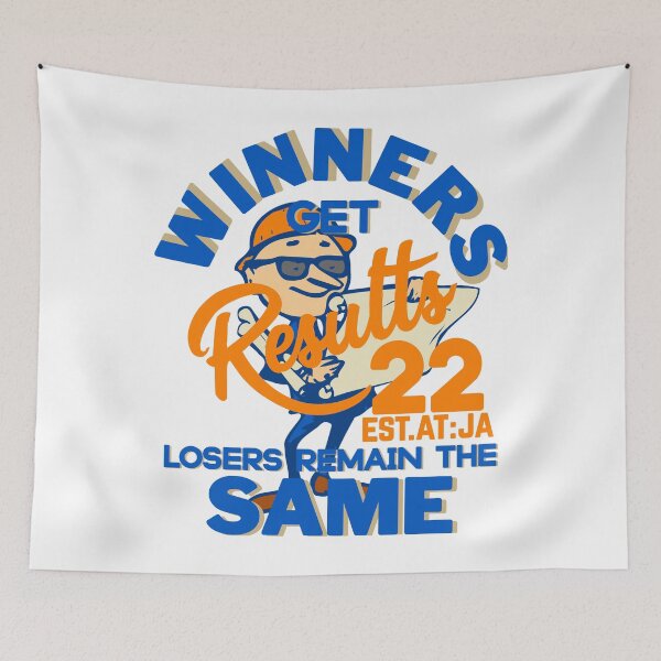Item preview, WINNERS GET RESULTS LOSERS REMAIN THE SAME designed and sold by GAADesignz.