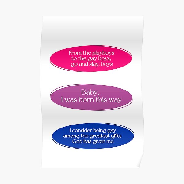 "PRIDE MONTH QUOTES" Poster for Sale by SerenaMinimal Redbubble