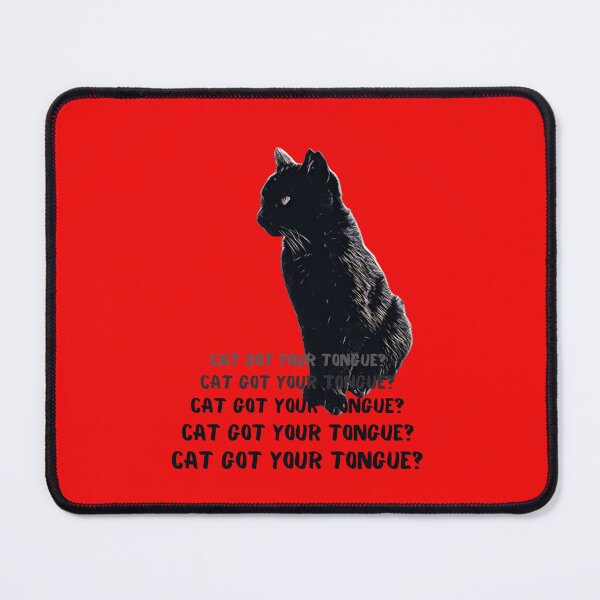 Item preview, CAT GOT YOUR TONGUE? designed and sold by boomantique.