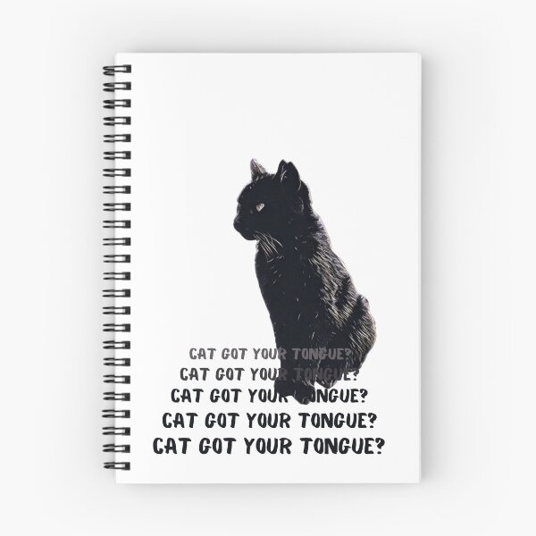 Item preview, CAT GOT YOUR TONGUE? designed and sold by boomantique.