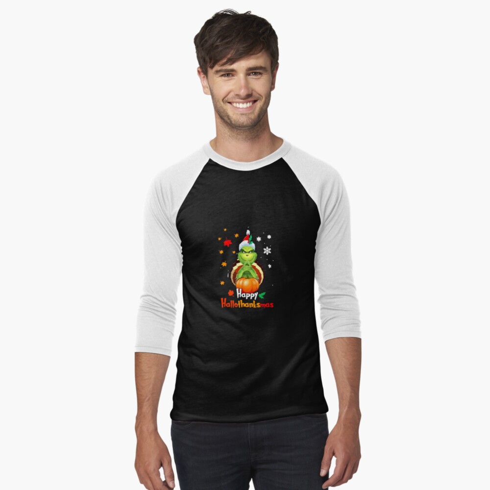 Happy Merry Christmas The Grinch drive a car Louisville Cardinals football  logo flag gift shirt - teejeep