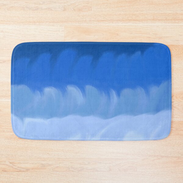 Item preview, Blended Blue Cloudy Ombré Hues Abstract Painting, made by EndlessEmporium designed and sold by EndlessEmporium.