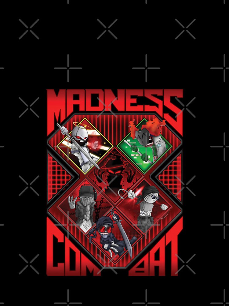 Madness combat ALL 6 MAIN CHARACTERS ART Essential T-Shirt for Sale by  Ruvolchik