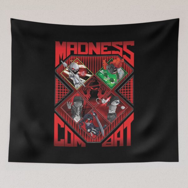 Item preview, Madness combat ALL 6 MAIN CHARACTERS ART designed and sold by Ruvolchik.