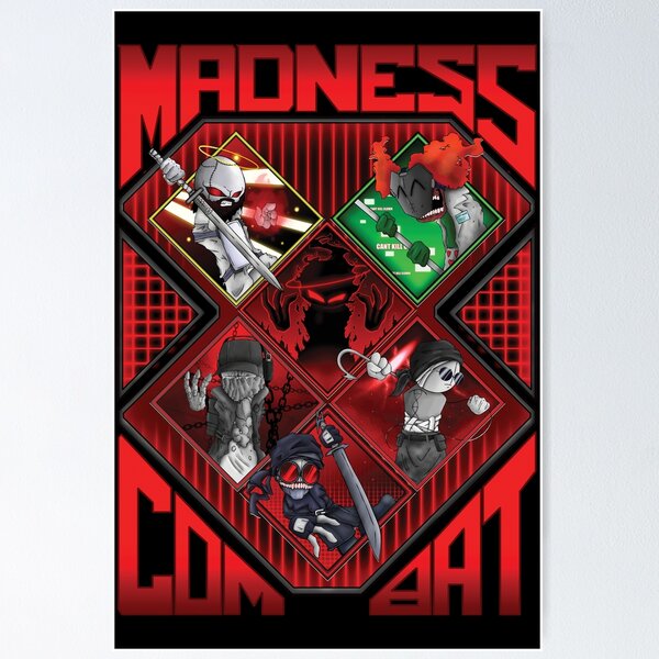 madness combat game Poster for Sale by EROS1STORE