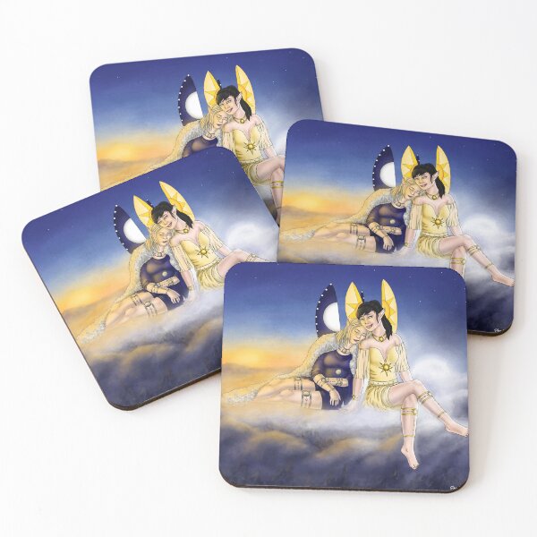 Item preview, Sun and Moon Fairies designed and sold by BrowneOwl1.