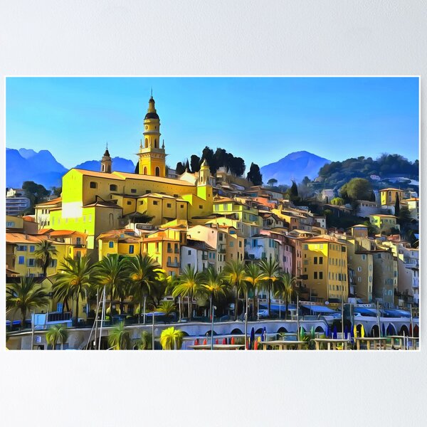 Item preview, Menton (Painting) designed and sold by cmphotographs.