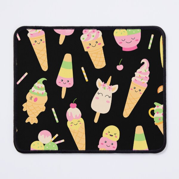 Artikelvorschau, Kawaii lover ice cream pattern entworfen und verkauft von Sam Artist.