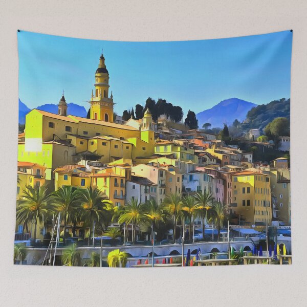 Item preview, Menton (Painting) designed and sold by cmphotographs.