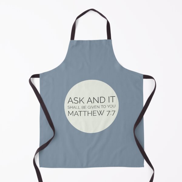 Artikelvorschau, Matthew 7:7 Scripture entworfen und verkauft von Augustine98.