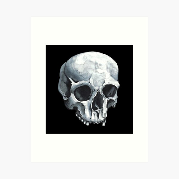 Skull Art Print, Death Art Print, Skull Print, Pencil Drawing Print, Fine  Art Print, Human Skull, Gothic Print, Giclee Print, Mini Print, A5 -   Canada