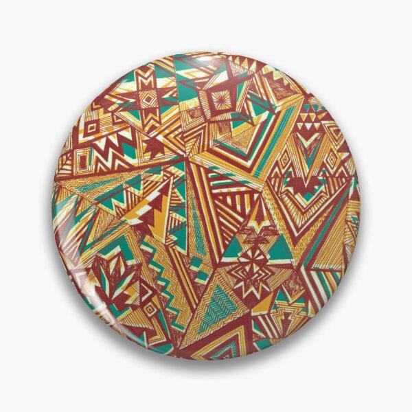 Artikelvorschau, Ethnic Triangles Art Pattern entworfen und verkauft von Bold Dark savage.