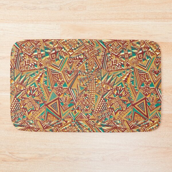Artikelvorschau, Ethnic Triangles Art Pattern entworfen und verkauft von Bold Dark savage.