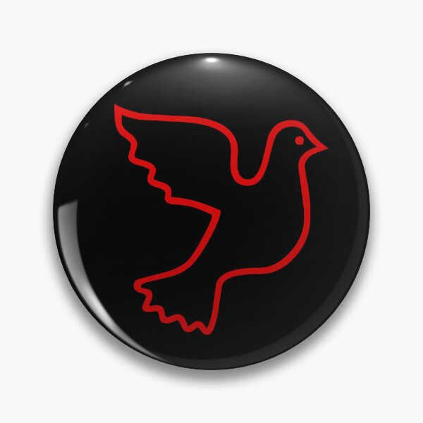 Item preview, Red Dove of Peace symbol designed and sold by effervescence.