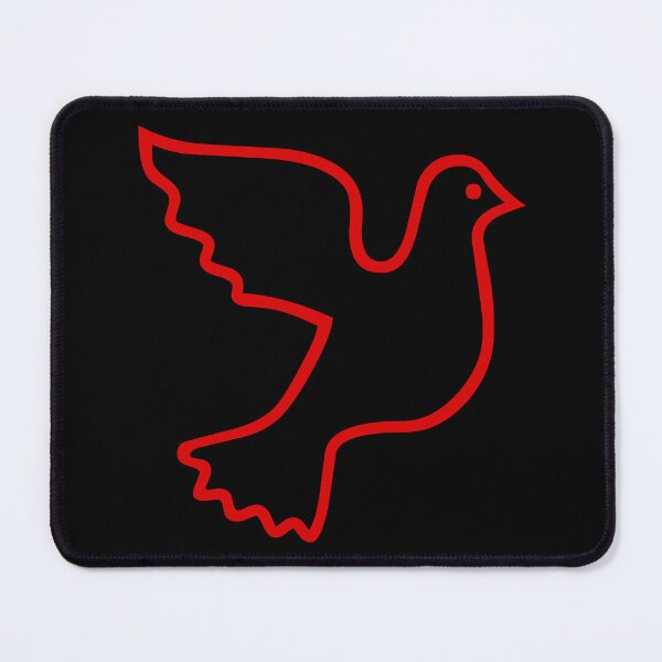 Item preview, Red Dove of Peace symbol designed and sold by effervescence.