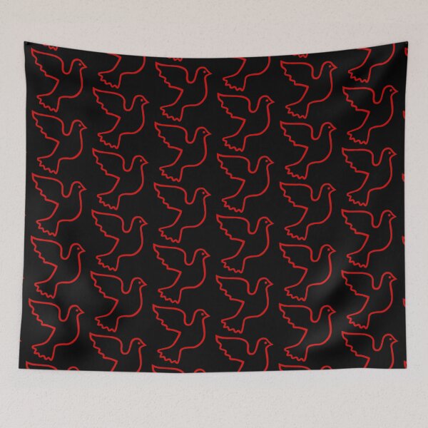 Item preview, Red Dove of Peace symbol designed and sold by effervescence.