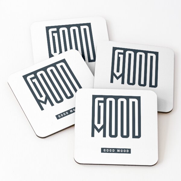 Item preview, Typography: Good Mood in Black designed and sold by Viability Creative.