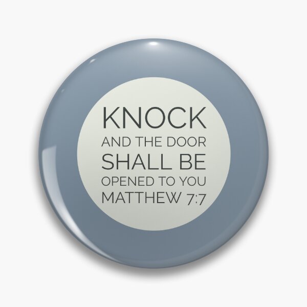 Artikelvorschau, Matthew 7:7 Bible quote entworfen und verkauft von Augustine98.