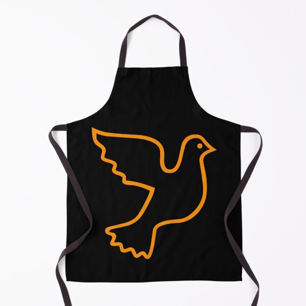 Item preview, Orange Dove of Peace symbol designed and sold by effervescence.