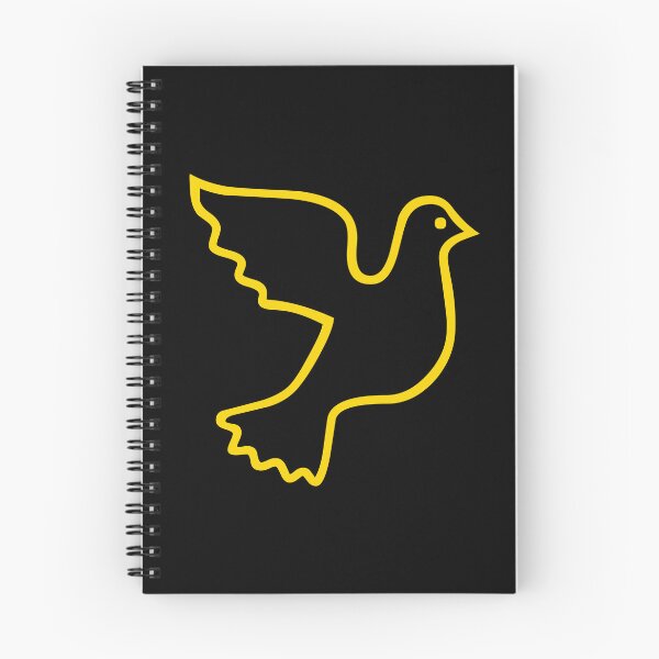 Item preview, Yellow Dove of Peace symbol designed and sold by effervescence.