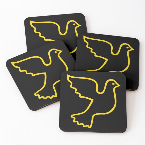 Item preview, Yellow Dove of Peace symbol designed and sold by effervescence.