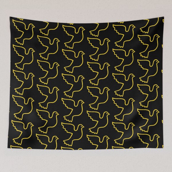 Item preview, Yellow Dove of Peace symbol designed and sold by effervescence.