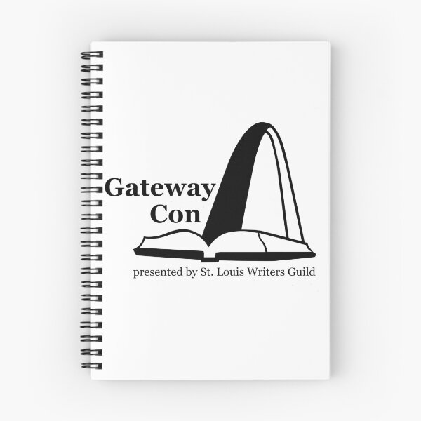 Item preview, Gateway Con, black logo designed and sold by StLWritersGuild.
