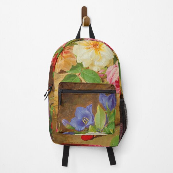Item preview, A Forest Floor With Roses And A Butterfly  Josef Lauer designed and sold by TeeARTHY.