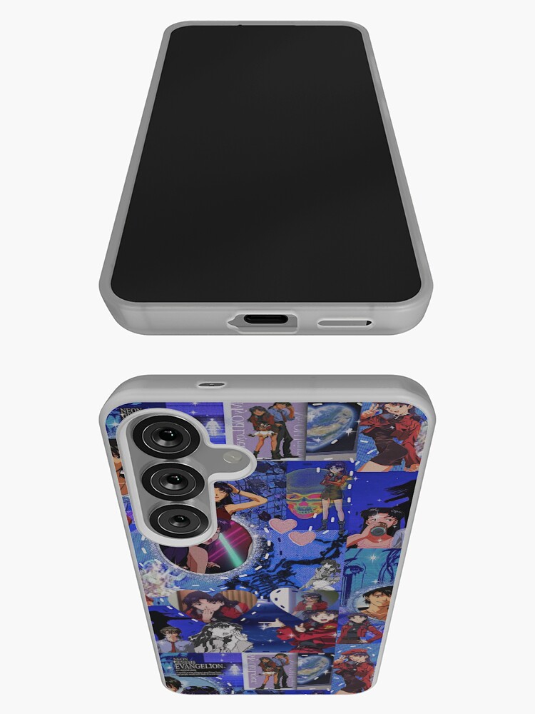 Thumbnail 3 of 4, Samsung Galaxy Phone Case, miss misato collage designed and sold by hanna0011.