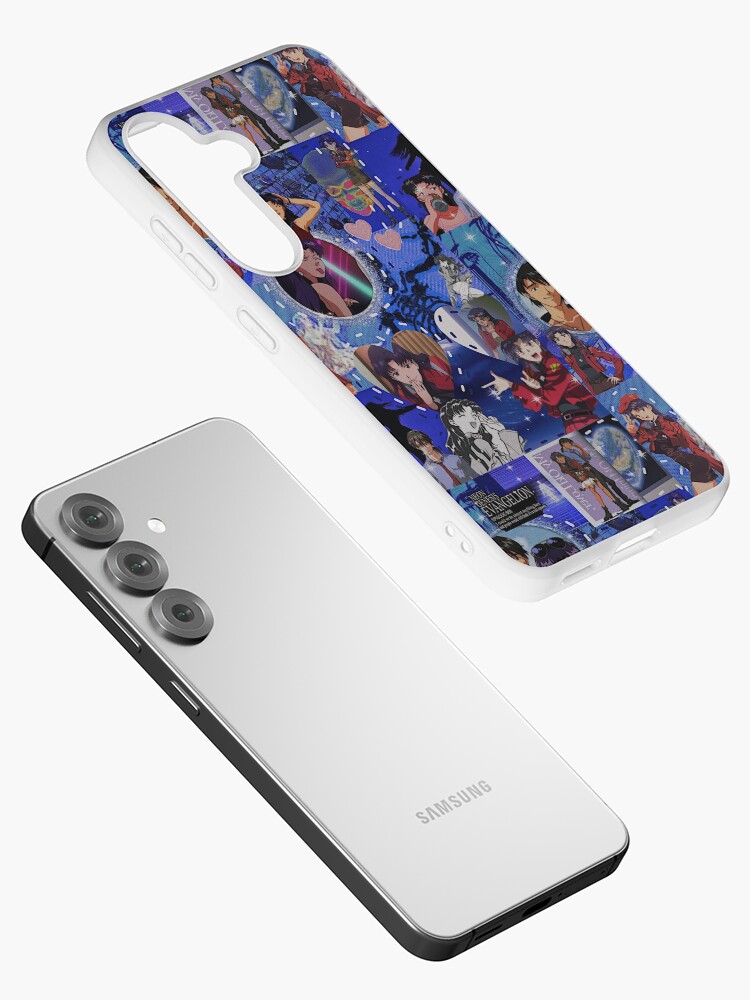Thumbnail 2 of 4, Samsung Galaxy Phone Case, miss misato collage designed and sold by hanna0011.