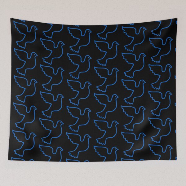 Item preview, Blue Dove of Peace symbol designed and sold by effervescence.