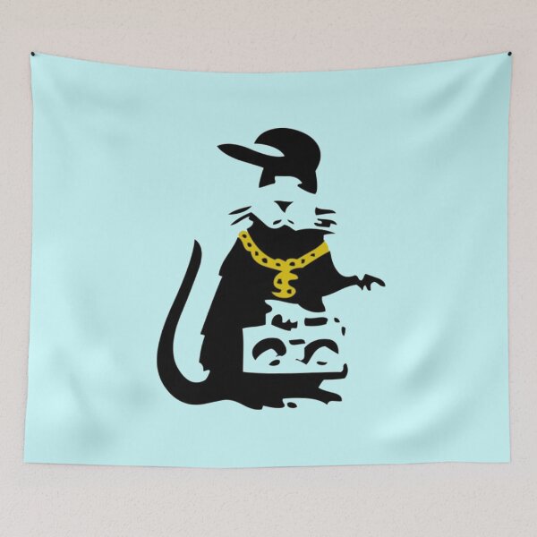 Item preview, Banksy Gangsta Rat designed and sold by GiftShopHome.