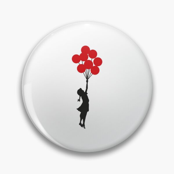 Item preview, Banksy girl balloon designed and sold by GiftShopHome.
