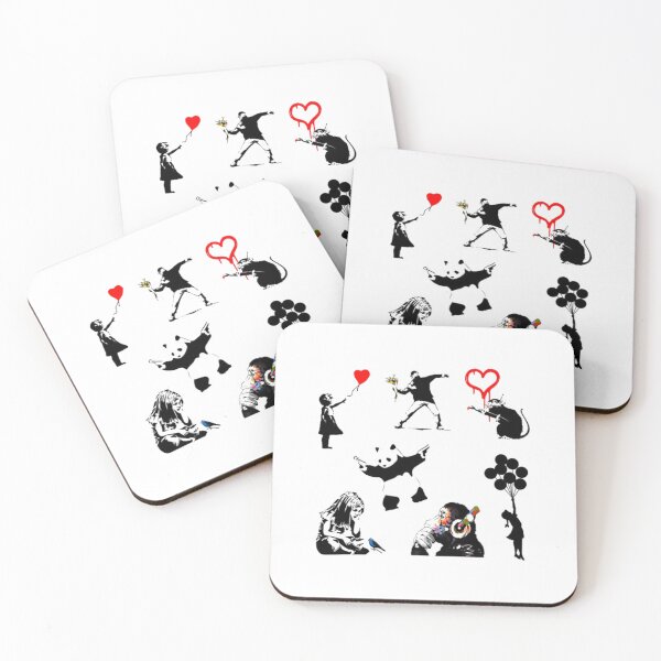 Item preview, Banksy graffiti collection designed and sold by GiftShopHome.