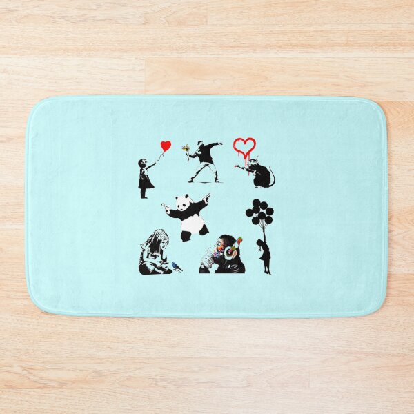 Item preview, Banksy graffiti collection designed and sold by GiftShopHome.