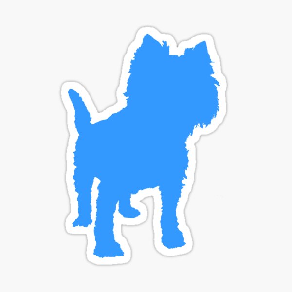 Pup Art - Terrier Two Sticker