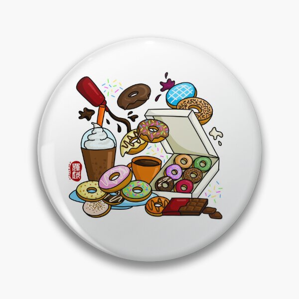 Artikelvorschau, Doughnut (color) entworfen und verkauft von FanDoodle.
