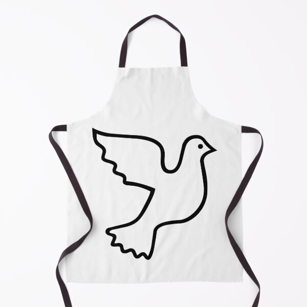 Item preview, Black Dove of Peace symbol designed and sold by effervescence.