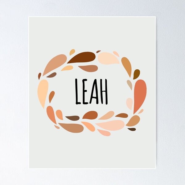 Item preview, Leah - Names for Wife Daughter and Girl designed and sold by kindxinn.
