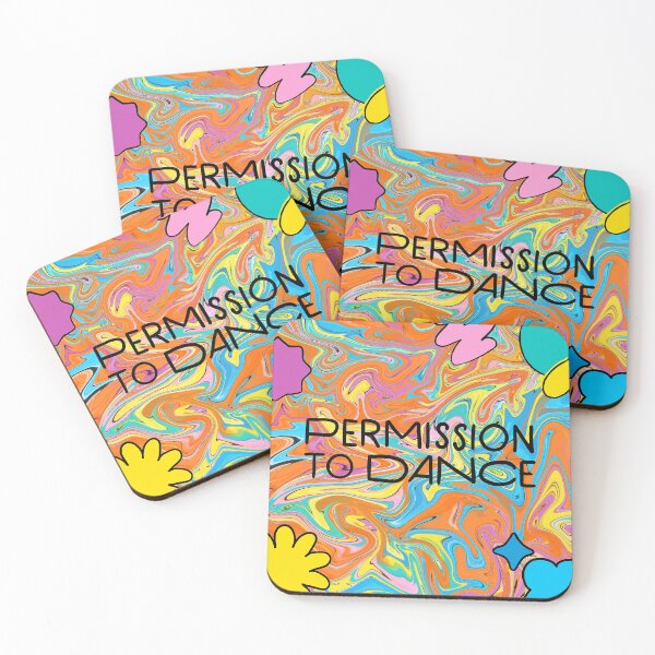 Item preview, Permission to Dance Trippy designed and sold by Rebecca McKay.