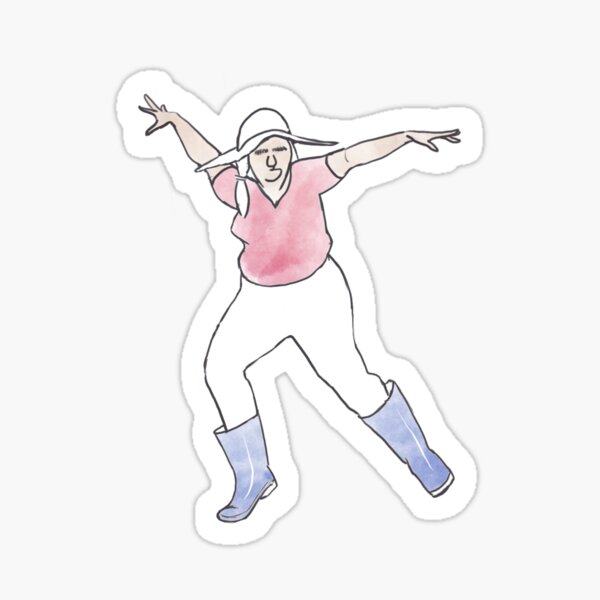 Dancing Granny #1 Sticker