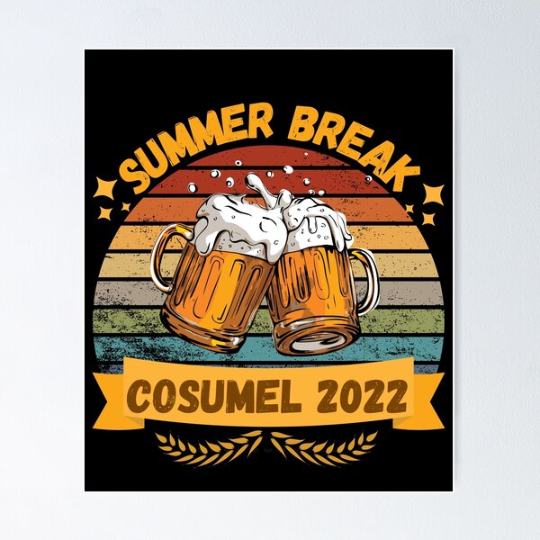 Item preview, Cozumel Mexico Beach Summer Vacation Break Sunset designed and sold by JoshBulky.