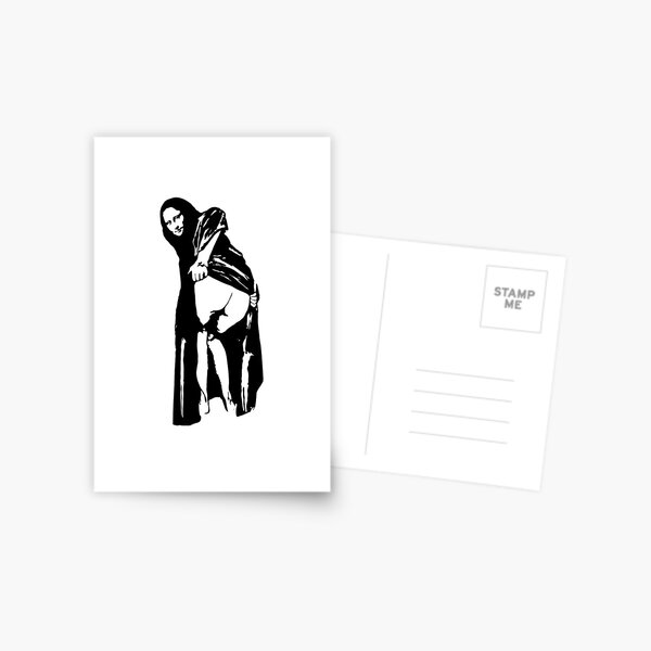 Item preview, Banksy Mona Lisa Bum Ass designed and sold by GiftShopHome.