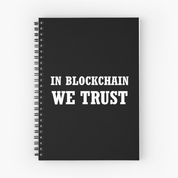 Item preview, In Blockchain We Trust Cryptocurrency Bitcoin Ethereum Logo Dogecoin designed and sold by tsse.