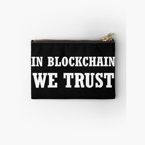 Item preview, In Blockchain We Trust Cryptocurrency Bitcoin Ethereum Logo Dogecoin designed and sold by tsse.