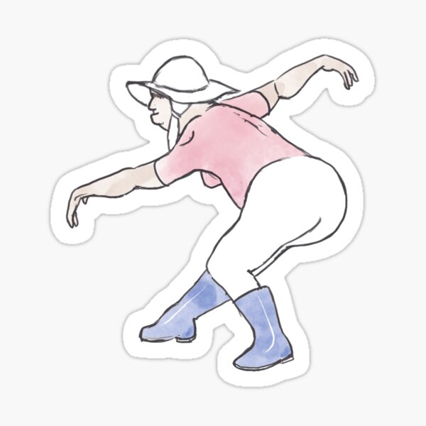 Dancing Granny #2 Sticker