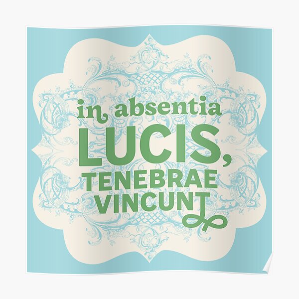 Tenebrae Posters For Sale Redbubble