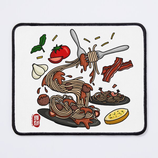 Item preview, Spaghetti (color) designed and sold by FanDoodle.